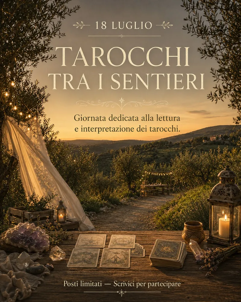 Tarocchi tra i sentieri — 18 luglio